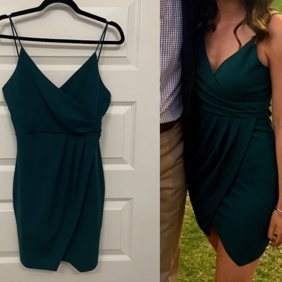 American Threads Dresses & Skirts - Green American Threads Wrap Dress